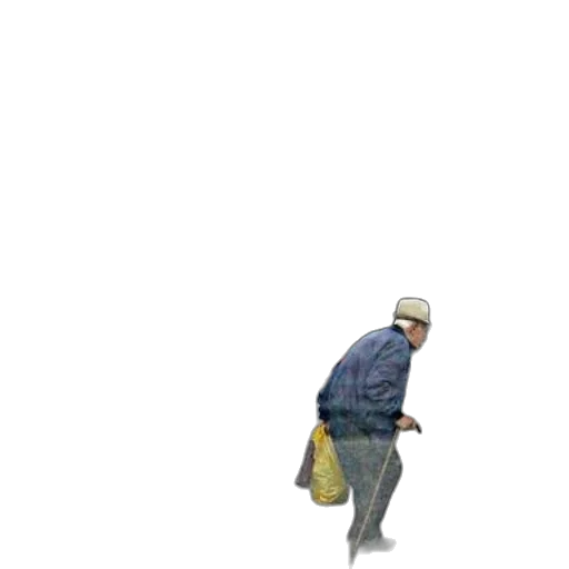staff, hat, jacket, shoes transparent PNG cut-out