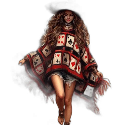 dress, jacket, hair, creature transparent PNG cut-out