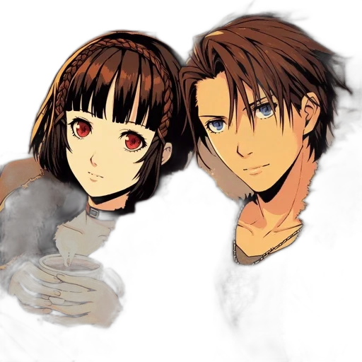 anime, concept art, pixel art, photorealistic transparent PNG cut-out