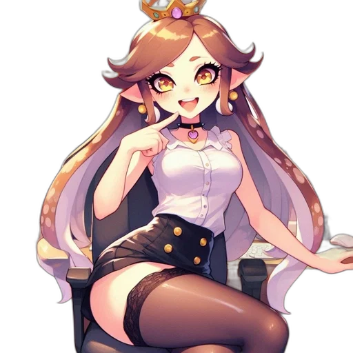 staff, crown, dress, furniture transparent PNG cut-out