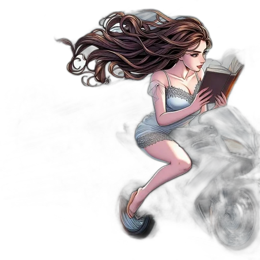 fantasy art, comic book art, concept art, watercolor transparent PNG cut-out