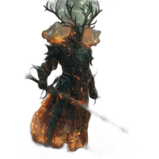 dragon, creature, staff, mask transparent PNG cut-out