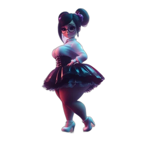 dress, shoes, creature, robot transparent PNG cut-out