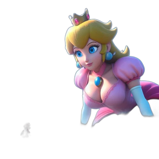 crown, dress, weapon, creature transparent PNG cut-out