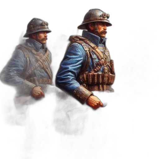 jacket, weapon, concept art, fantasy art transparent PNG cut-out