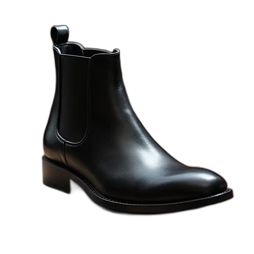 shoes, mens, ankle, boot transparent PNG cut-out