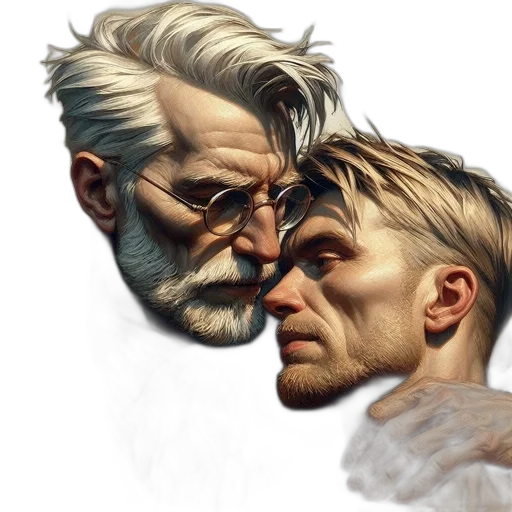 face, mask, concept art, photorealistic transparent PNG cut-out