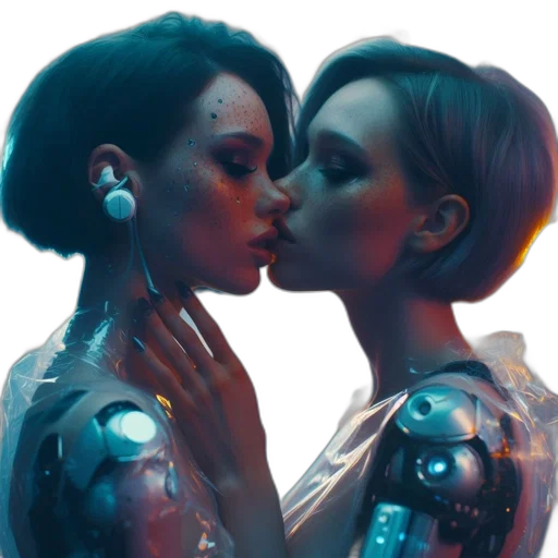 robot, jewelry, cyberpunk, concept art transparent PNG cut-out