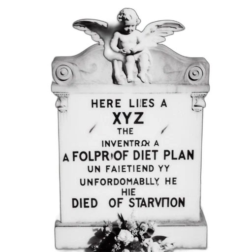 food, ornate, tombstone, features transparent PNG cut-out