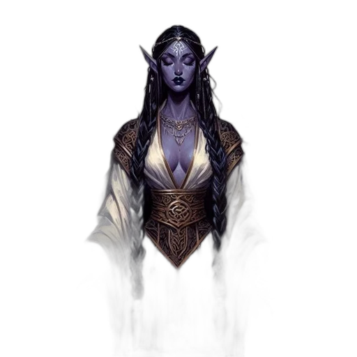 staff, dress, fantasy art, concept art transparent PNG cut-out