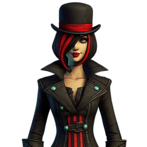 hat, staff, jacket, concept art transparent PNG cut-out