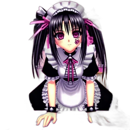 dress, robot, staff, creature transparent PNG cut-out