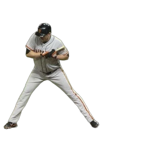 staff, baseball, player, grey transparent PNG cut-out