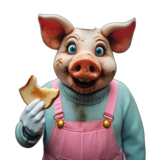 food, animal, face, mask transparent PNG cut-out
