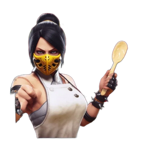mask, staff, food, weapon transparent PNG cut-out