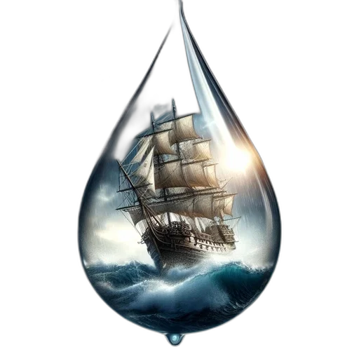 bottle, fantasy art, concept art, photorealistic transparent PNG cut-out