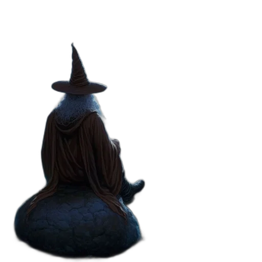hat, hair, staff, crown transparent PNG cut-out