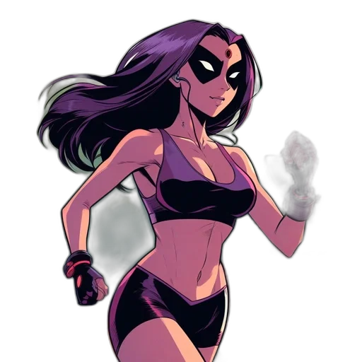 comic book art, concept art, cartoon, fantasy art transparent PNG cut-out