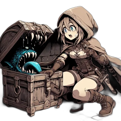weapon, creature, dragon, furniture transparent PNG cut-out