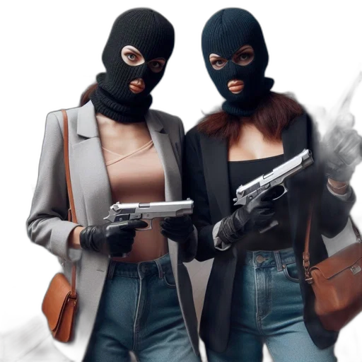 mask, weapon, jacket, concept art transparent PNG cut-out