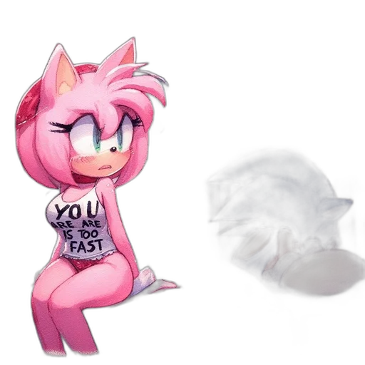 hair, creature, concept art, 3d render transparent PNG cut-out