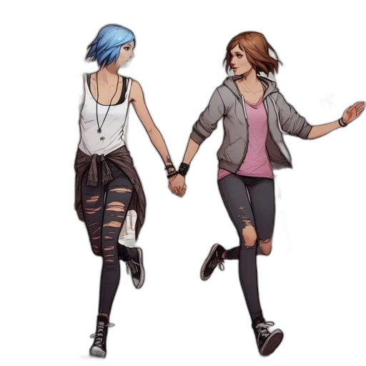 concept art, pixel art, watercolor, cartoon transparent PNG cut-out