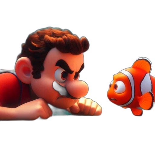 animal, concept art, 3d render, cartoon transparent PNG cut-out