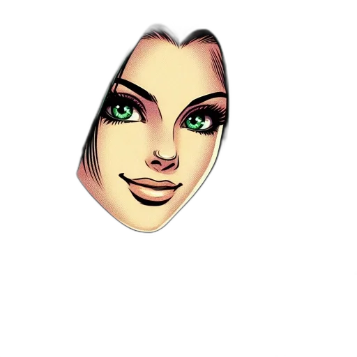 face, mask, jewelry, cartoon transparent PNG cut-out