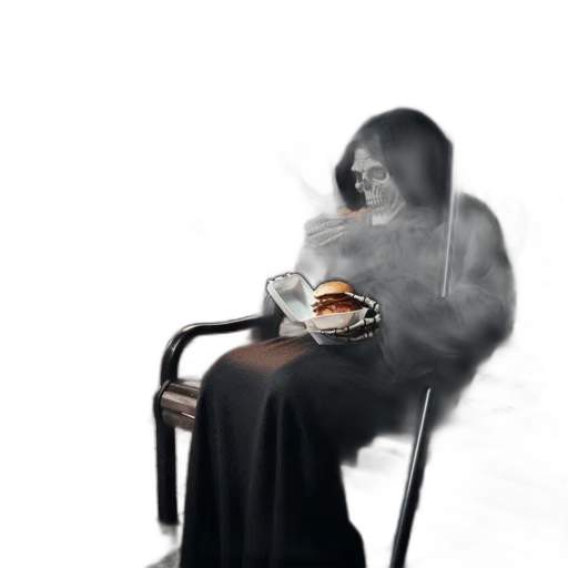 food, robot, creature, furniture transparent PNG cut-out