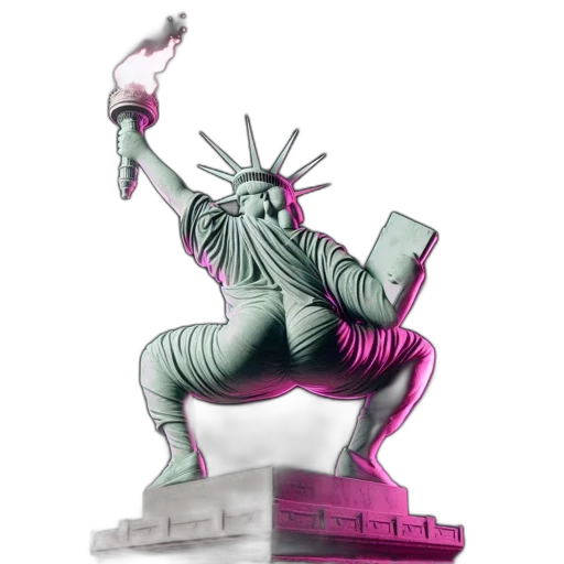 vaporwave, concept art, 3d render, fantasy art transparent PNG cut-out