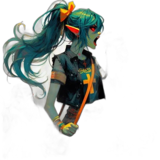 robot, mask, weapon, staff transparent PNG cut-out