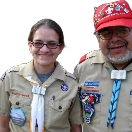 staff, jacket, man, woman transparent PNG cut-out