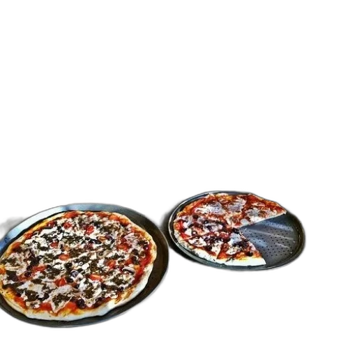 food, 3d render, photorealistic, two transparent PNG cut-out