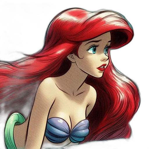 comic book art, cartoon, fantasy art, concept art transparent PNG cut-out