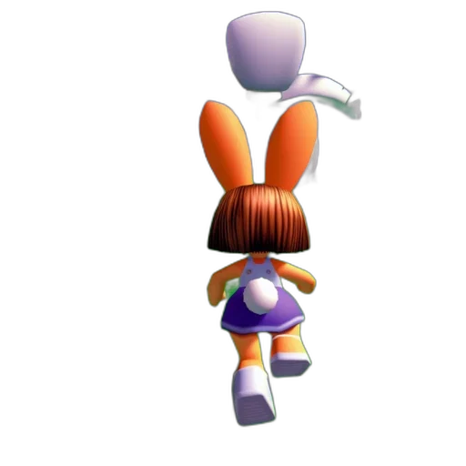 hat, hair, staff, robot transparent PNG cut-out