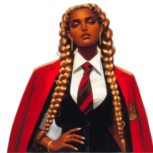 jacket, hair, comic book art, concept art transparent PNG cut-out