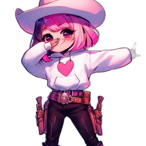 staff, weapon, jacket, hat transparent PNG cut-out
