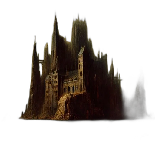 building, crown, staff, hair transparent PNG cut-out