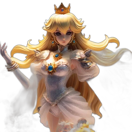 crown, dress, concept art, fantasy art transparent PNG cut-out