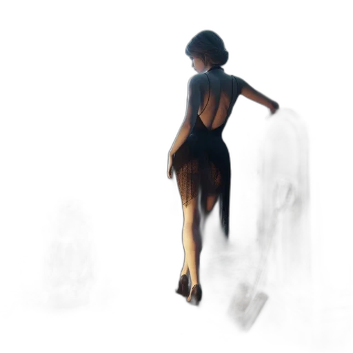 dress, concept art, fantasy art, photorealistic transparent PNG cut-out