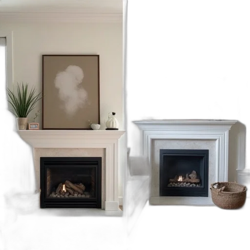 furniture, photorealistic, 3d render, fire transparent PNG cut-out