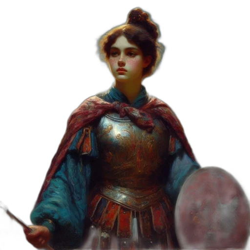 staff, sword, crown, face transparent PNG cut-out