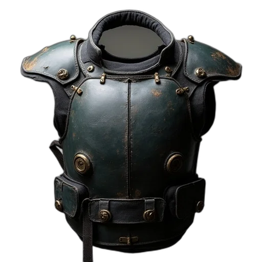 mask, jacket, weapon, robot transparent PNG cut-out