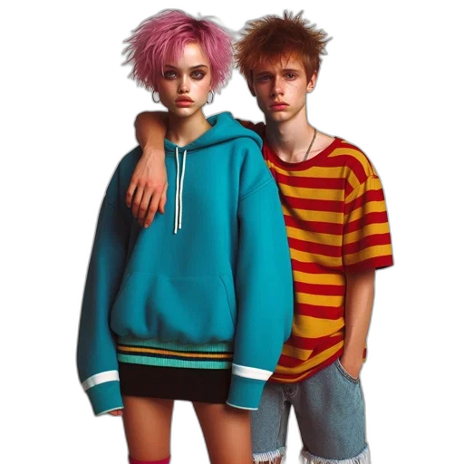 jacket, dress, hair, concept art transparent PNG cut-out