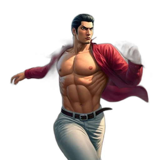 jacket, concept art, comic book art, fantasy art transparent PNG cut-out