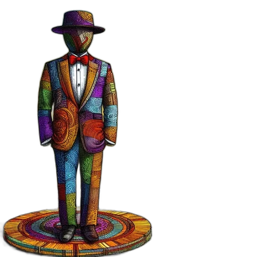 hat, jacket, concept art, watercolor transparent PNG cut-out