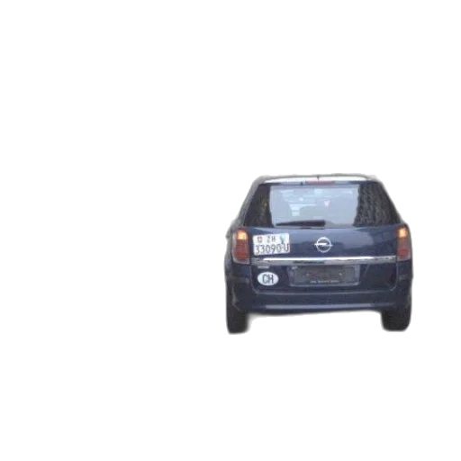 car, 3d render, photorealistic, busy transparent PNG cut-out