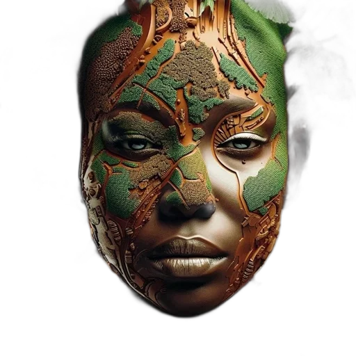 mask, face, jewelry, crown transparent PNG cut-out