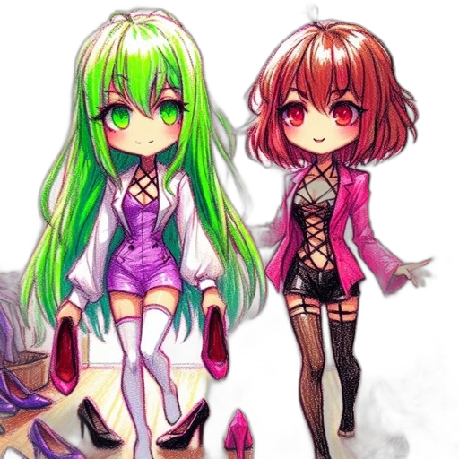pixel art, anime, concept art, fantasy art transparent PNG cut-out