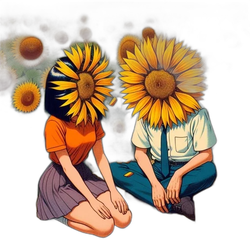flower, mask, crown, umbrella transparent PNG cut-out